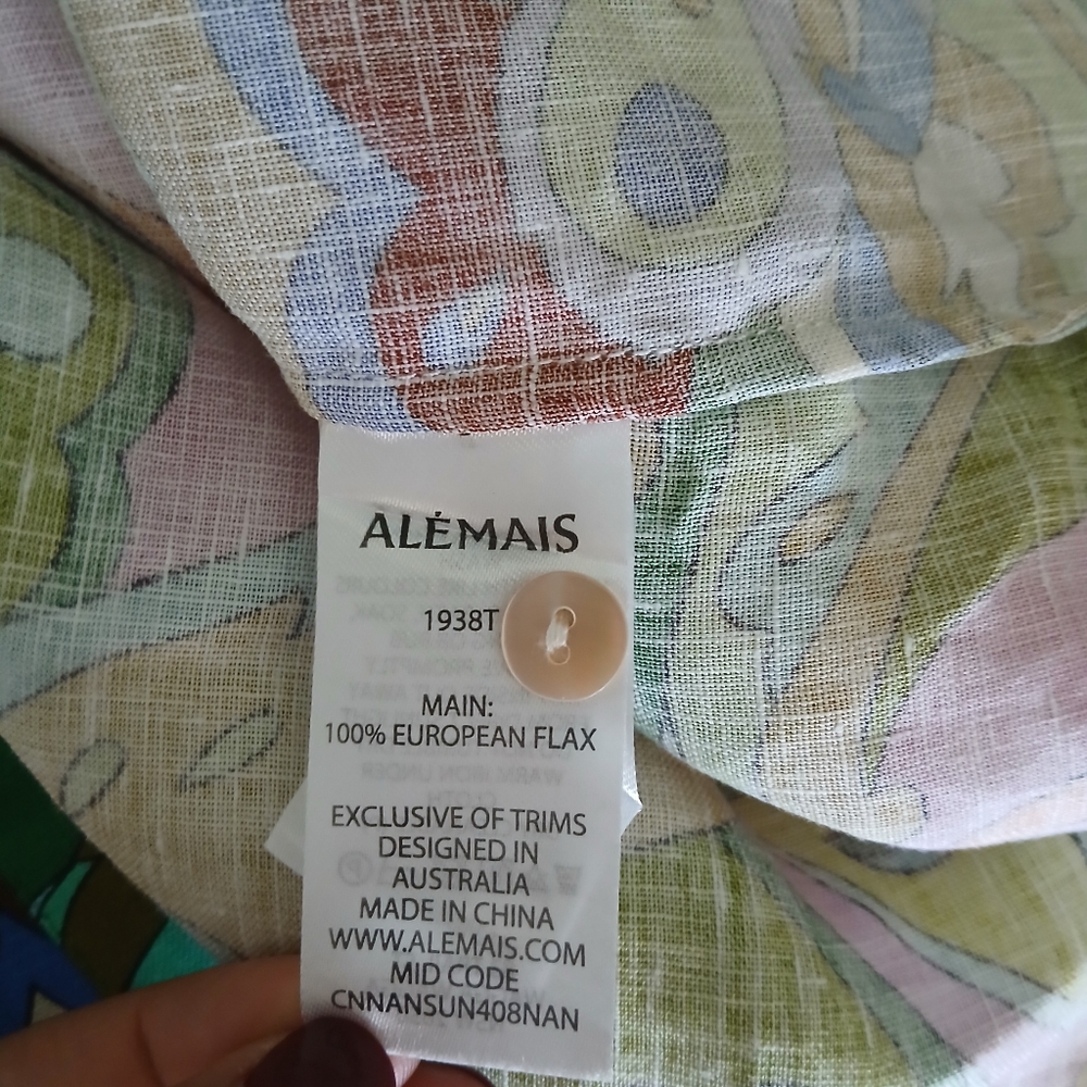 ALEMAIS Yvette Shirt in‎ Multi - Picture 8 of 10